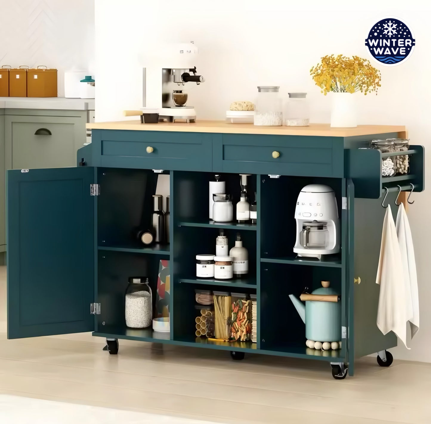 Kitchen Island Cart