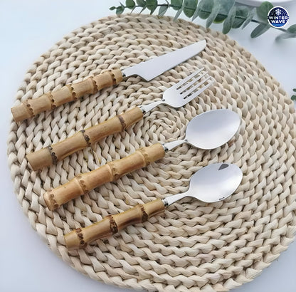 Bamboo TableWare 16 PCS