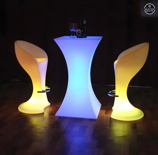 Lighting Table and 2 Chairs