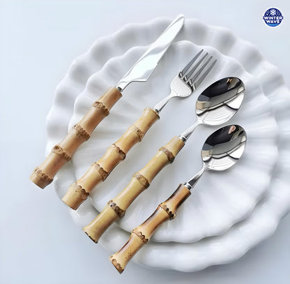 Bamboo TableWare 16 PCS