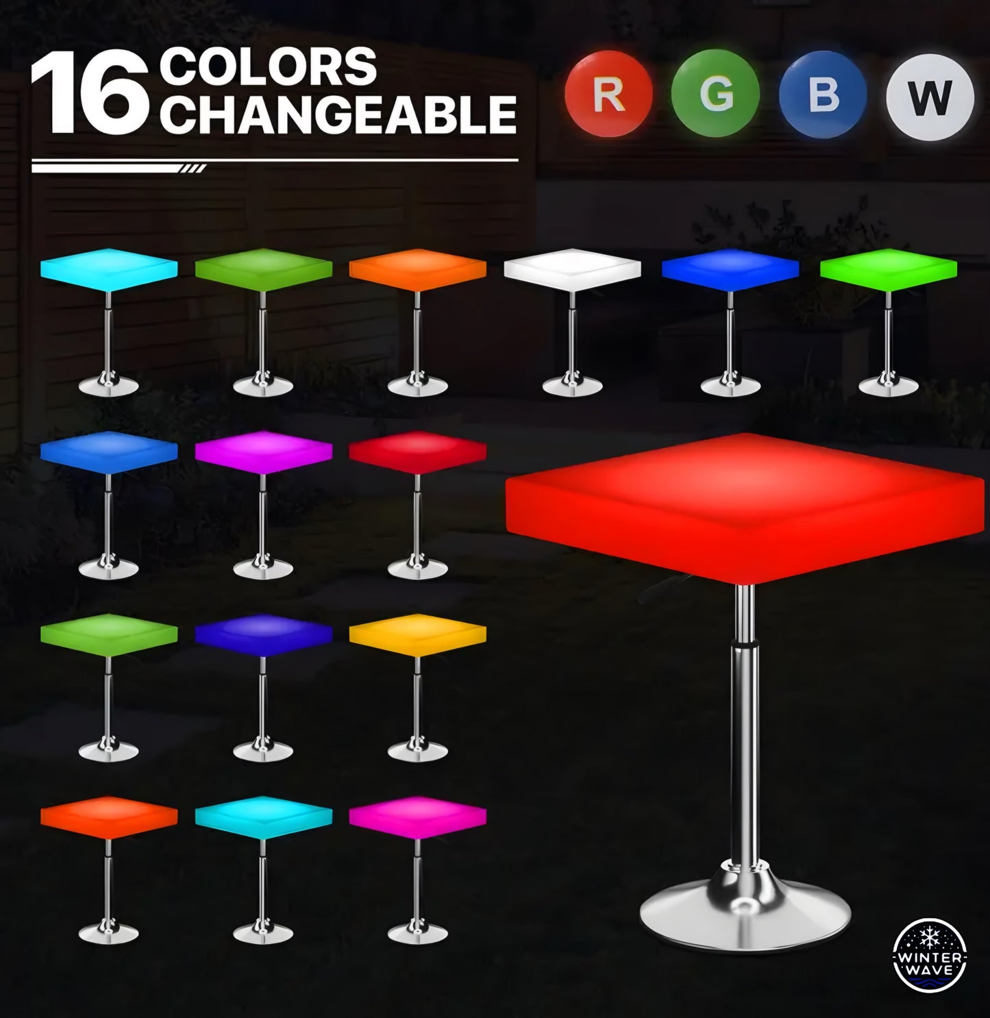 Adjustable Lighting Table