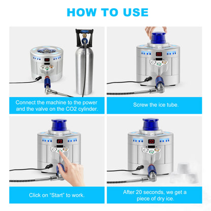 WinterWave Portable Dry Ice Machine